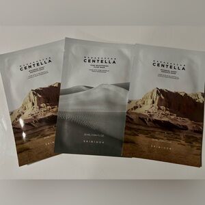 NEW Centella Skin1004 Face Masks set of 3- Water gel AmpouleX2 & ToneBrightening